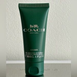 Coach green all over  shower gel